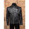 Image 1 : Vintage Real Leather Motorcycle Jacket