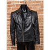 Image 3 : Vintage Real Leather Motorcycle Jacket