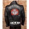 Image 1 : Vintage Jafrum Leather Motorcycle Jacket