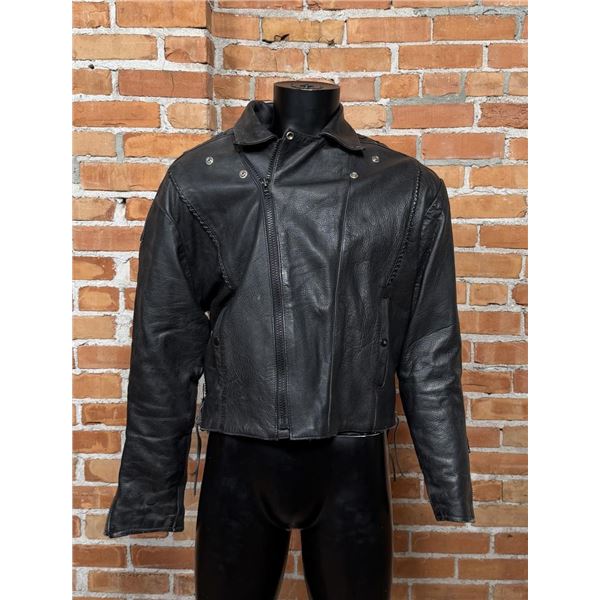 Vintage Highway One Leather Motorcycle Jacket
