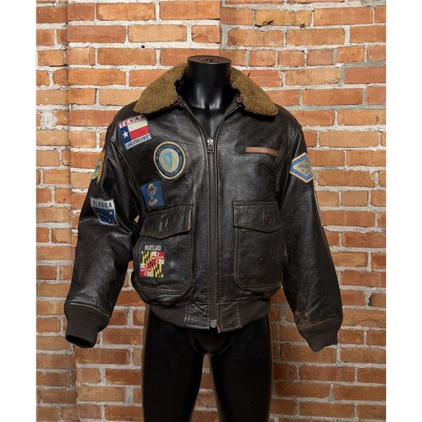 Avirex US Navy Leather Flight Jacket Type G-1