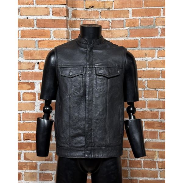 First Classics Leather Motorcycle Vest