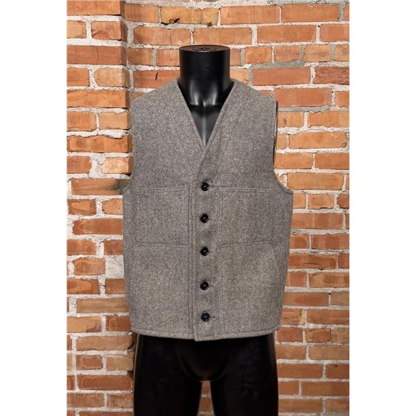 Filson Mackinaw Grey Wool Vest