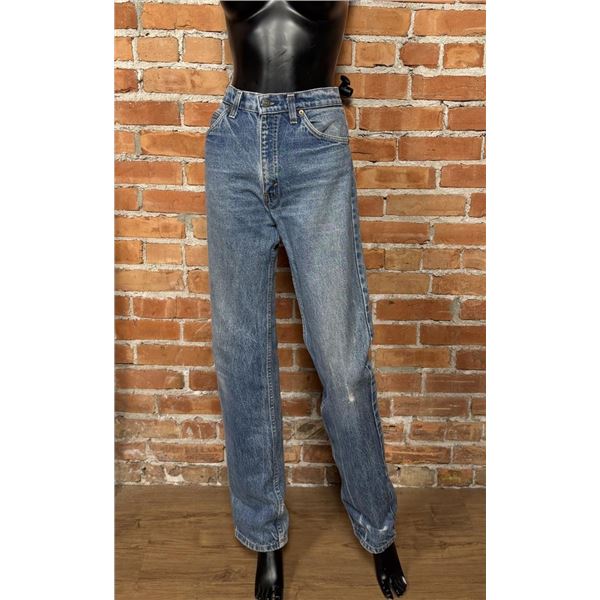 Vintage Levis 505 Orange Tab Denim Jeans 30x34