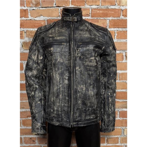 Vintage Real Leather Motorcycle Jacket