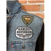 Image 2 : Vintage Levis 70507 Denim Motorcycle Vest