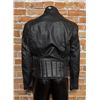 Image 4 : Leather Motorcycle Cafe Racer Jacket