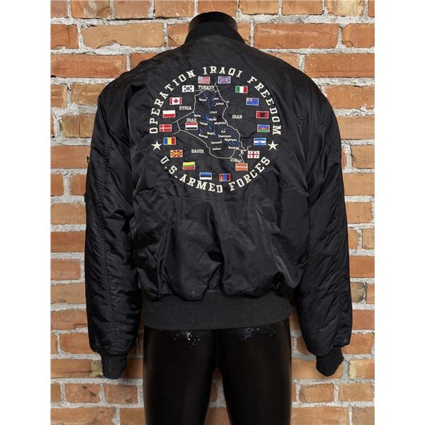 Iraqi Freedom Task Force MA1 Bomber Tour Jacket