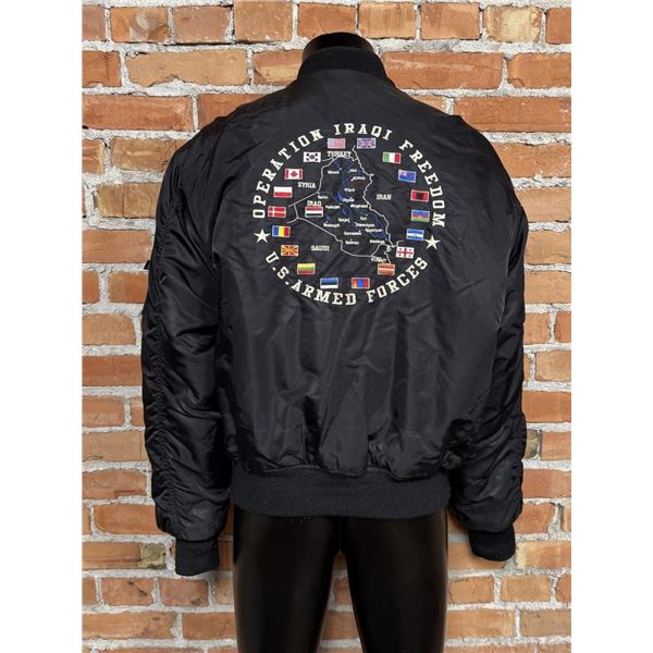 Iraqi Freedom Task Force MA1 Bomber Tour Jacket