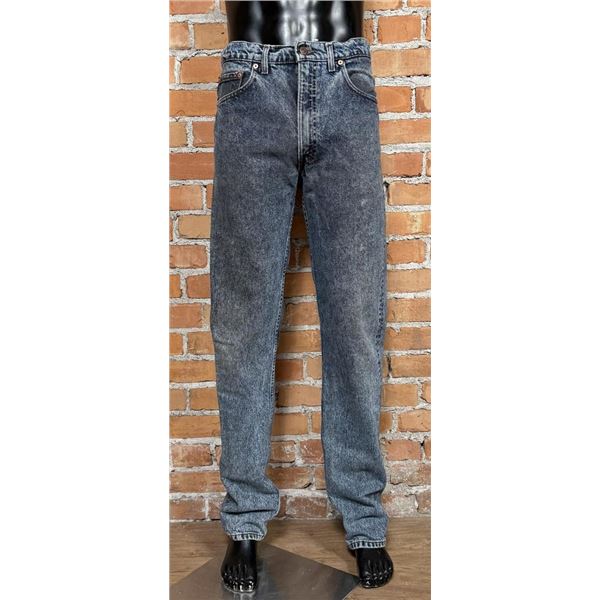 Vintage Levis 505 Stone Wash Denim Jeans 34x36
