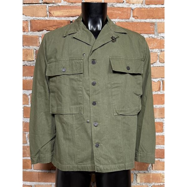 WW2 US Army 13 Star Button HBT Jacket