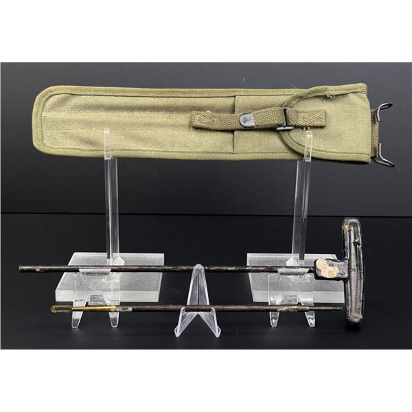 WW2 M1 Carbine Cleaning Rod and Case