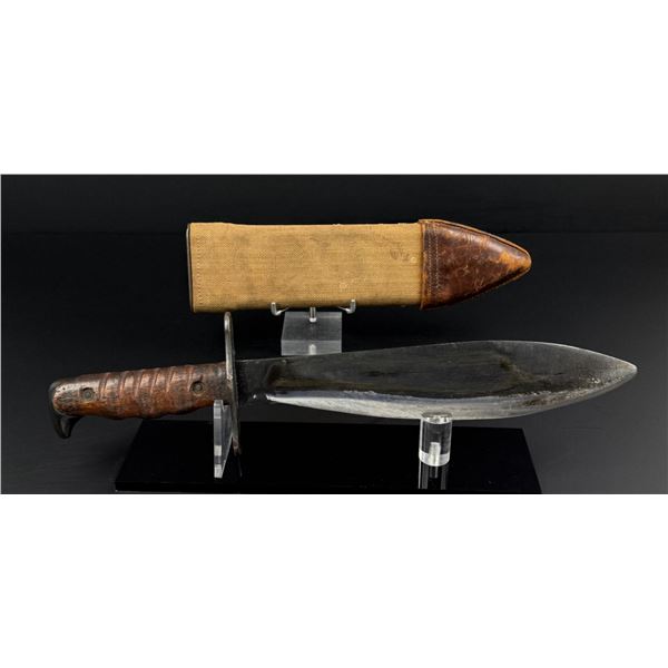 WWI WW1 Model 1917 Plumb Bolo Bayonet Knife