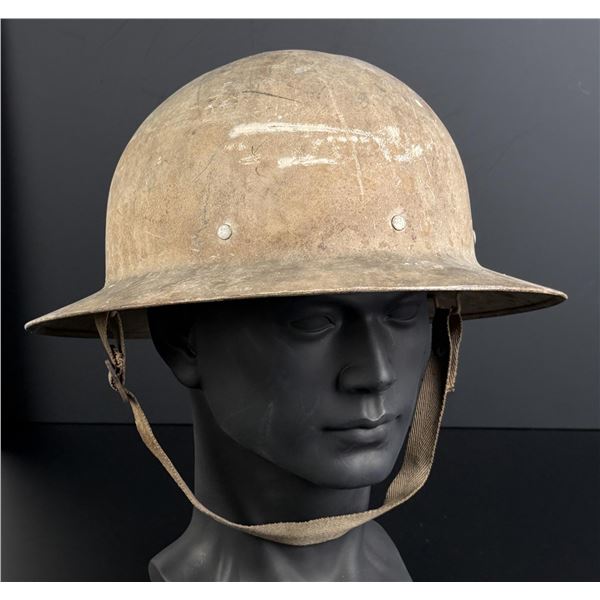 WW2 Civil Defense Air Raid Helmet