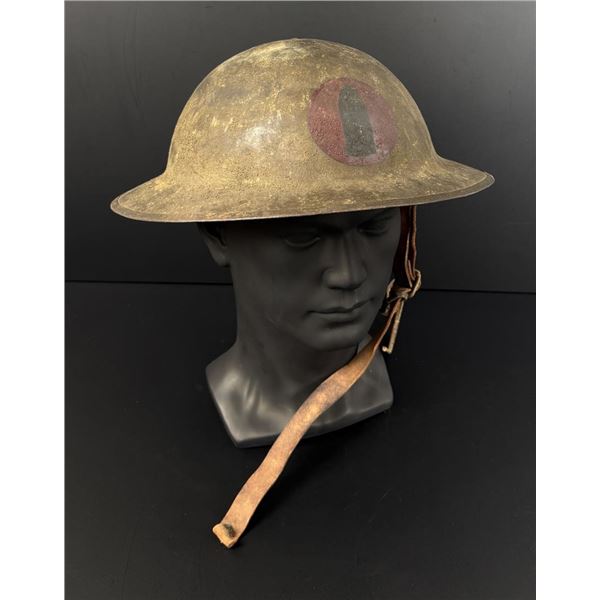 WW1 WWI US Army Doughboy Helmet Model 1917 Painted