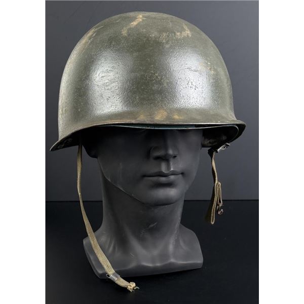 WW2 Rear Seam M1 US Army Helmet