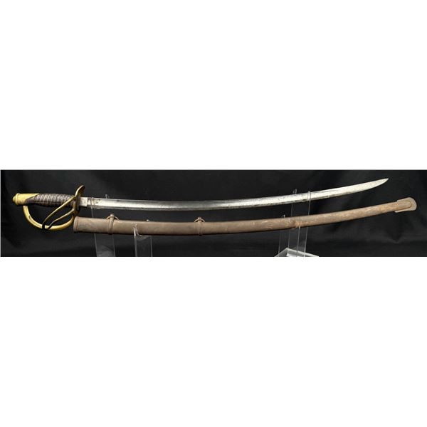 Civil War Mansfield Lamb M1860 Light Cavalry Sword