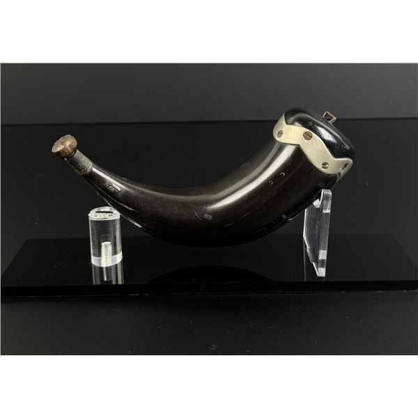 Native American Indian Buffalo Powder Horn