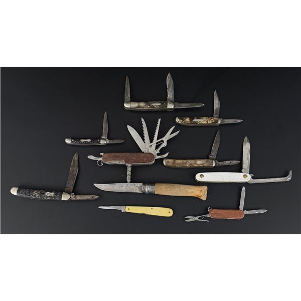Collection of Pocket Knives