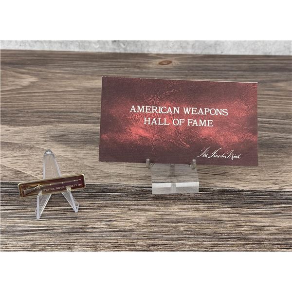 Lincoln Mint 1861 Musket 1oz Sterling Silver Bar