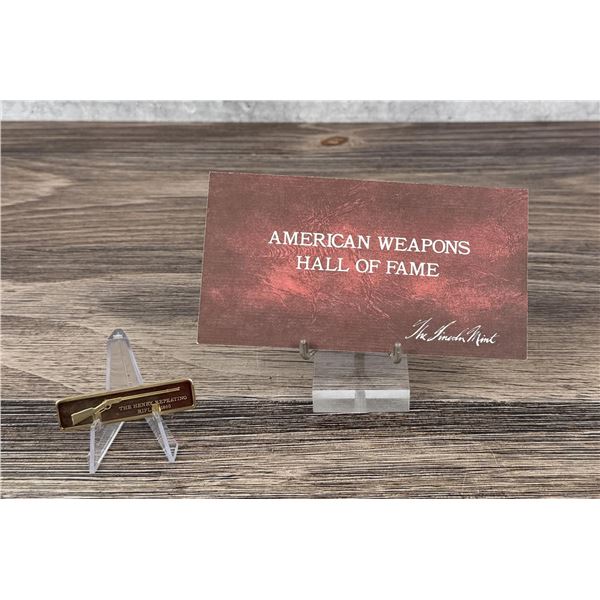 Lincoln Mint Henry Repeating Rifle 1oz Silver Bar