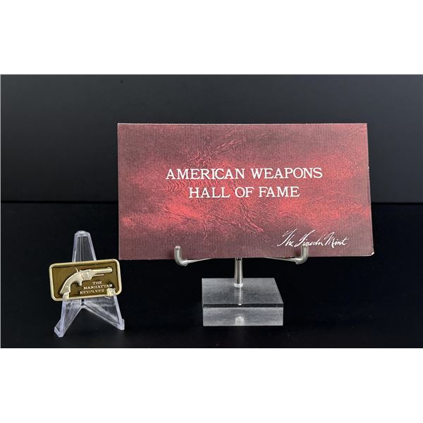 Lincoln Mint Manhattan Revolver 1oz Silver Bar