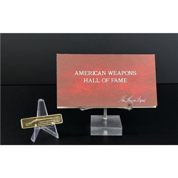 Lincoln Mint 1833 Carbine 1oz Sterling Silver Bar