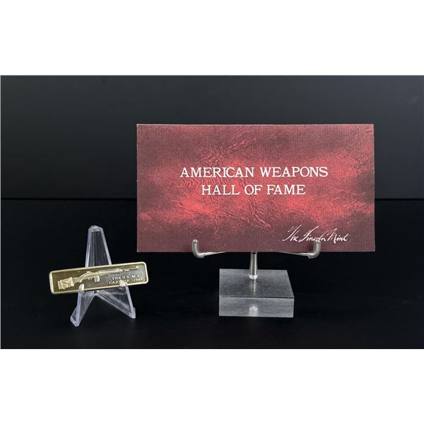 Lincoln Mint 1941 M1 Carbine 1oz Silver Bar