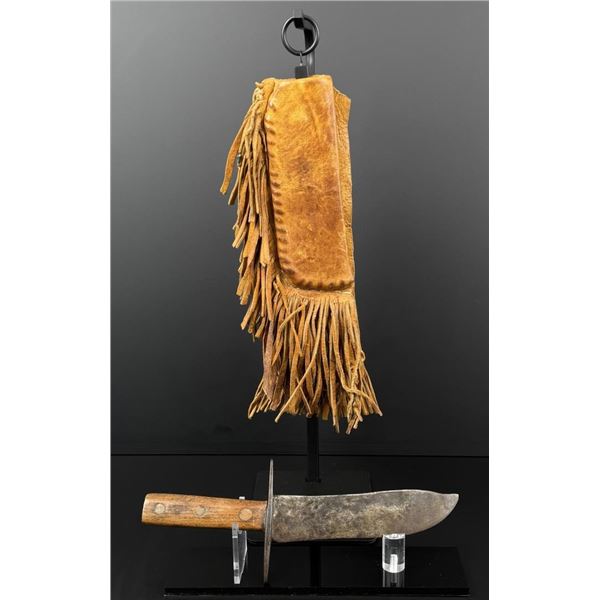 Native American Indian Made Bowie Knife