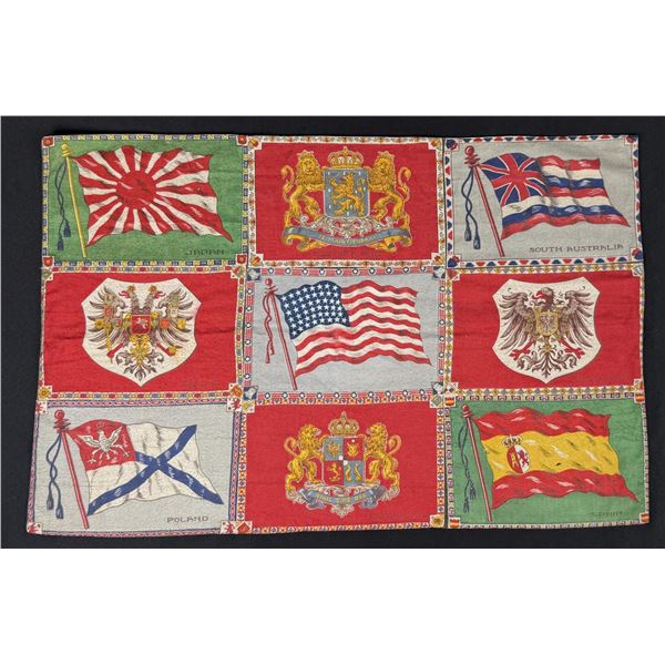 Tobacco Cigar Box Felt Throw