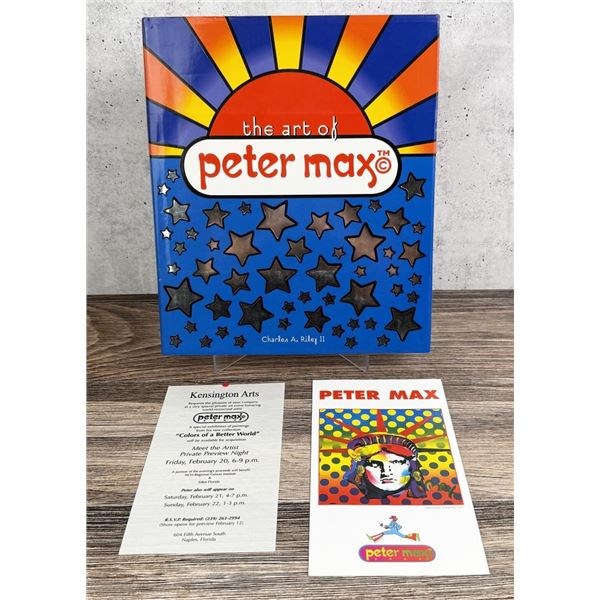 The Art of Peter Max Artist Signed