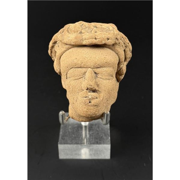 Ancient Mayan Terracotta Effigy Head
