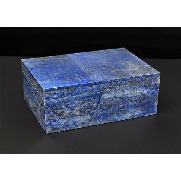 Lapis Lazuli Jewelry Treasure Box