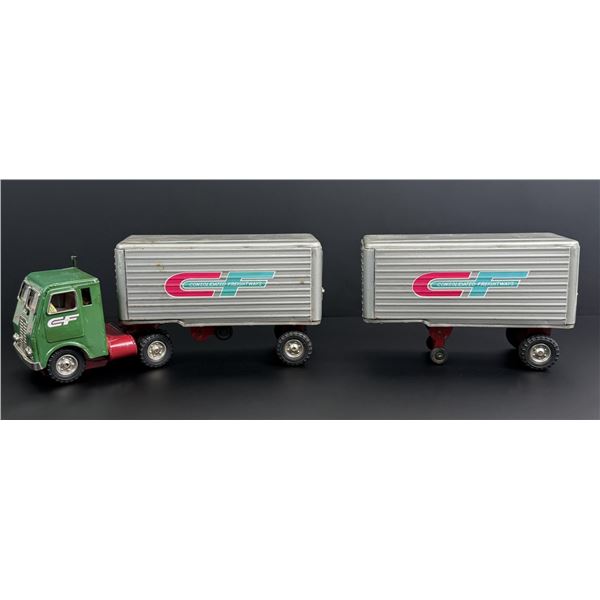Consolidated Freightways Friction Tin Toy Truck