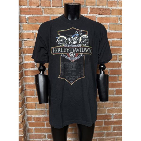 Vintage Knucklehead Harley Davidson T Shirt
