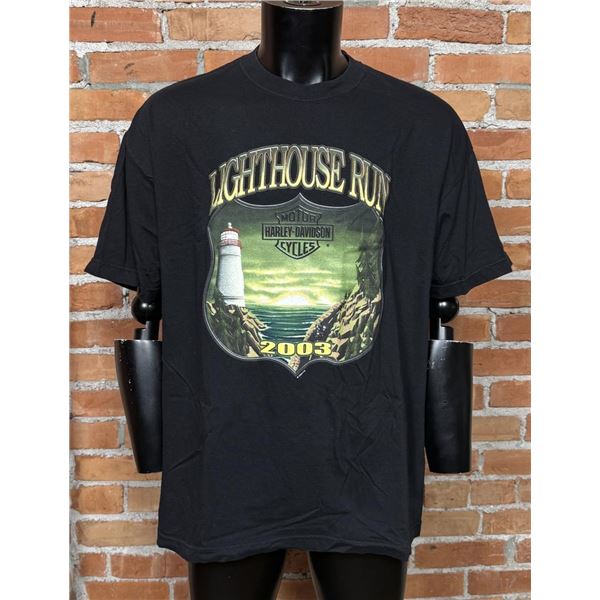 Vintage Harley Davidson T Shirt Coos Bay Oregon