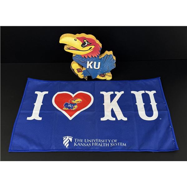 University of Kansas Sign and Banner
