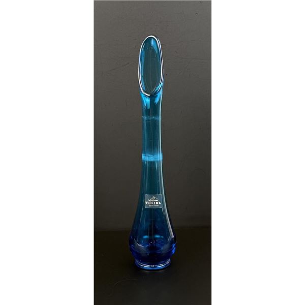 Viking Epic Bluenique Blue Swung Vase