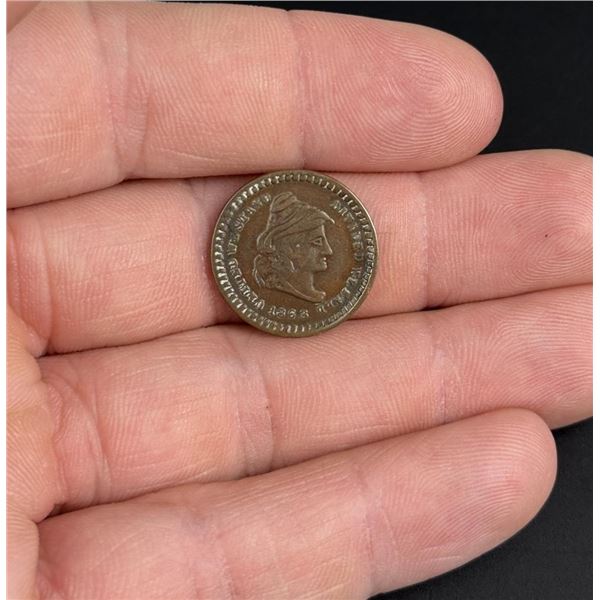 1863 Army & Navy Civil War Token