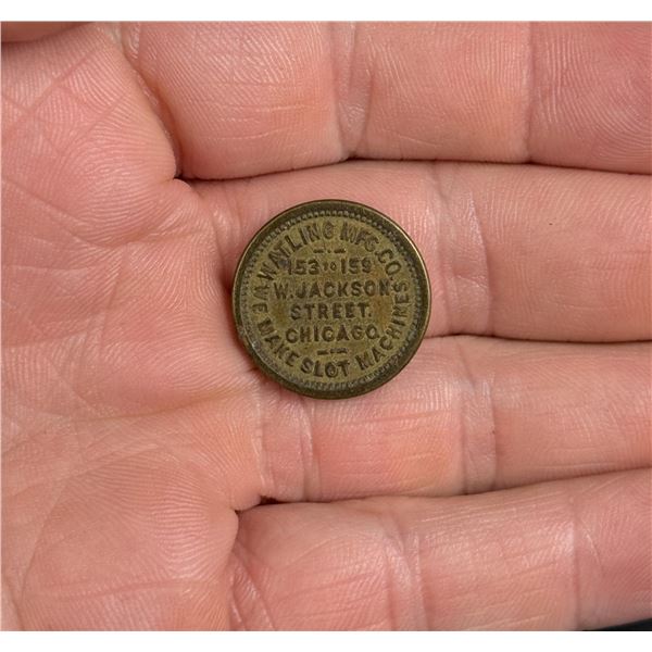 Watling Chicago Slot Machine Token