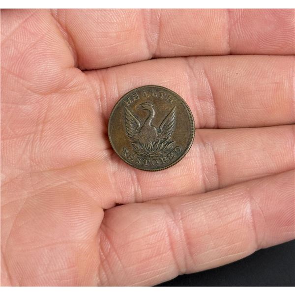 Dr Eady Health Restored Farthing Token