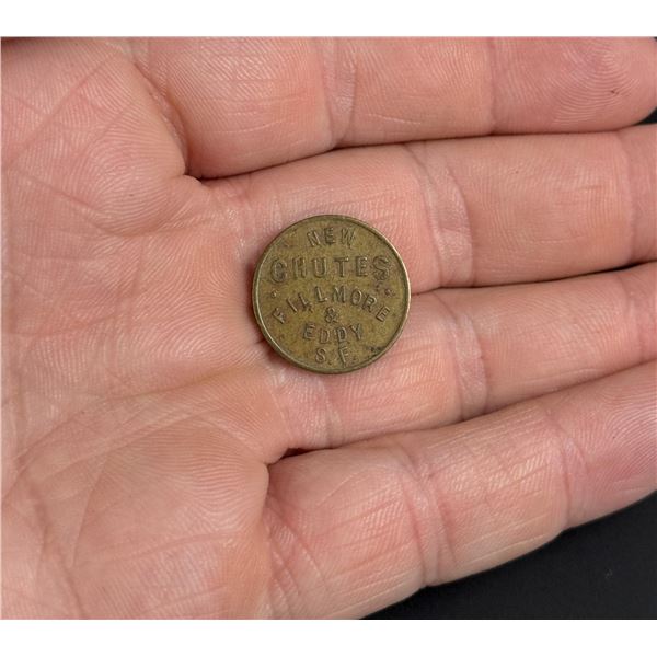 New Chutes San Francisco California Trade Token