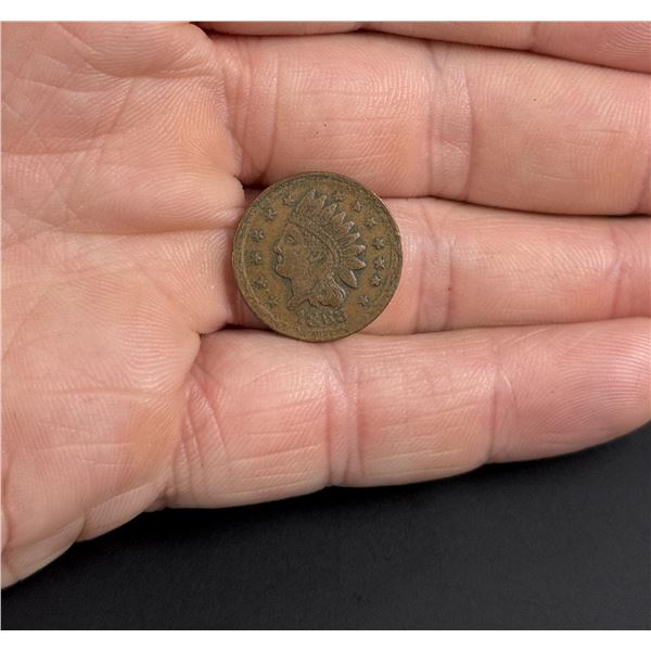 1863 Civil War Merchant Token C Dosher New York