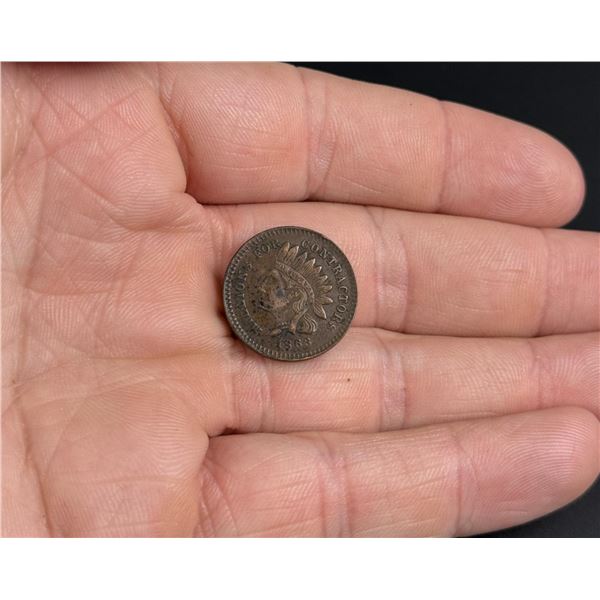 1863 Civil War Fort Lafayette Prisoner Camp Token