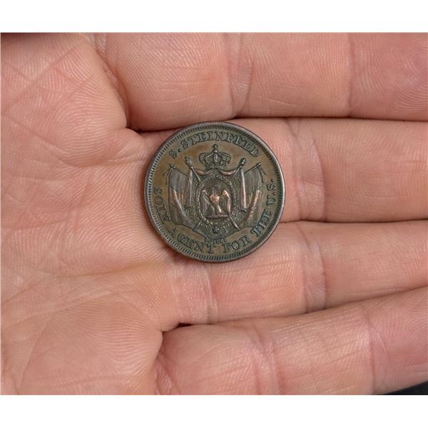 1863 Civil War S Steinfeld Merchant Token