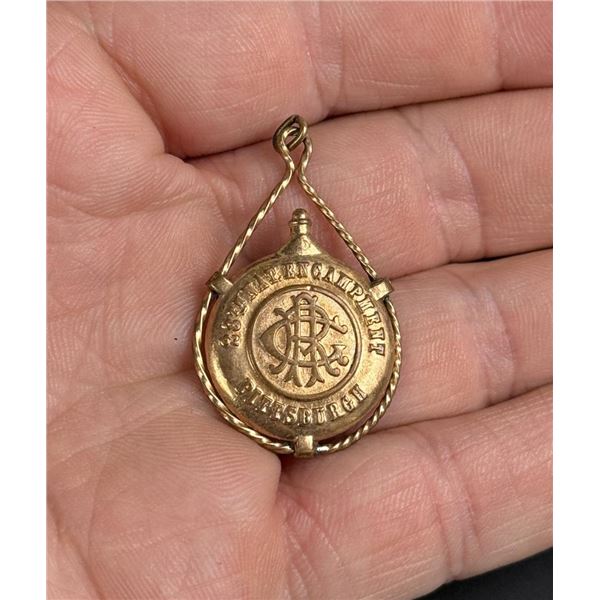 GAR 28th Encampment Pittsburgh Canteen Badge