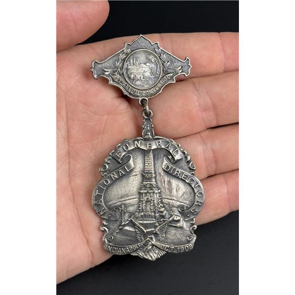 1908 Funeral Directors National Convention Medal
