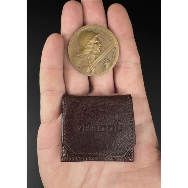 WW1 WWI 1916 French Bronze Verdun Medal