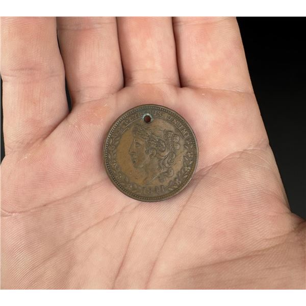 Panic of 1837 Hard Times Token