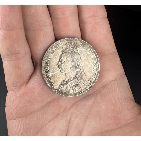 1889 Great Britain Silver Crown